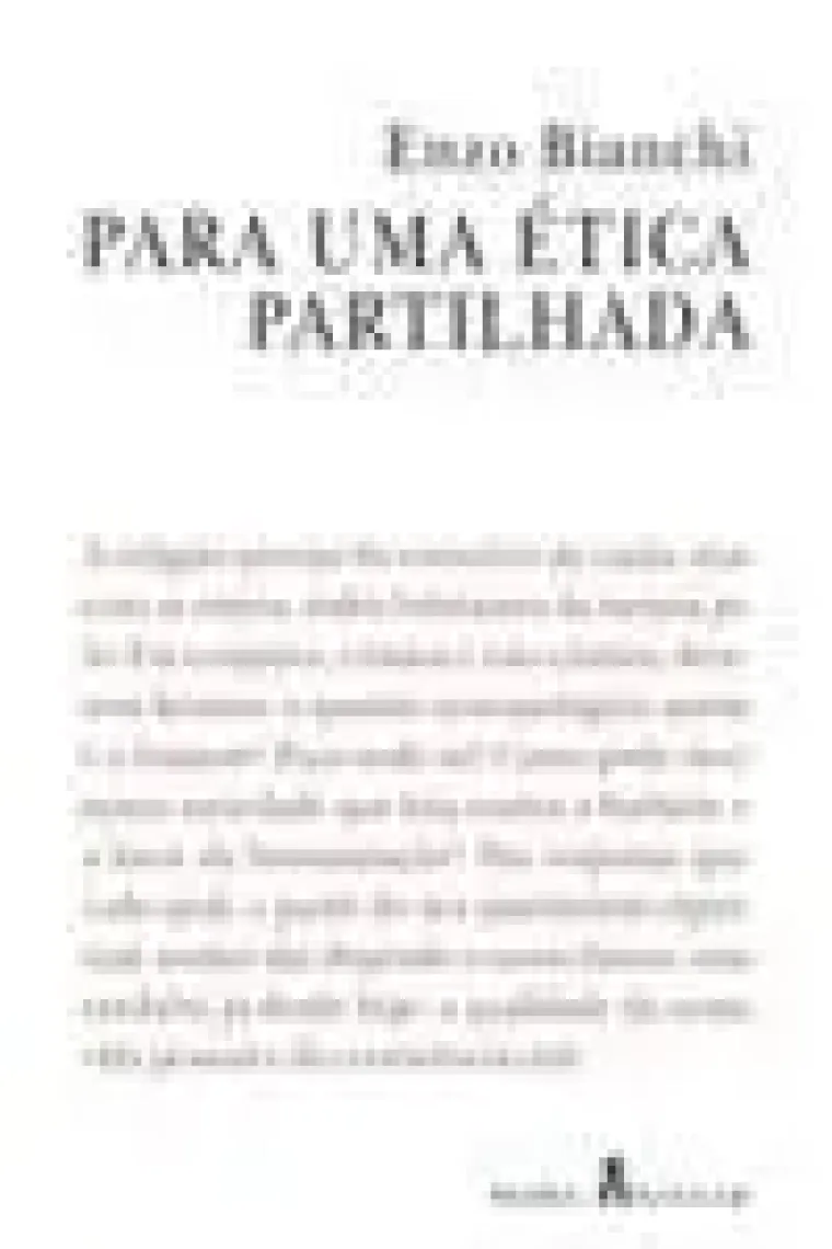 Para Uma Ética Partilhada