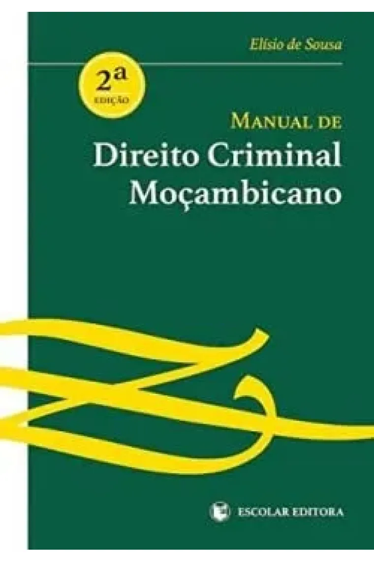 Manual de direito criminal moçambicano