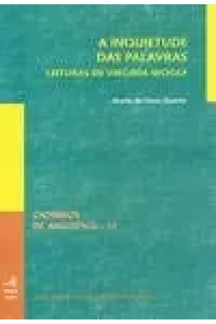 A inquietude das palavras leituras de Virginia Woolf