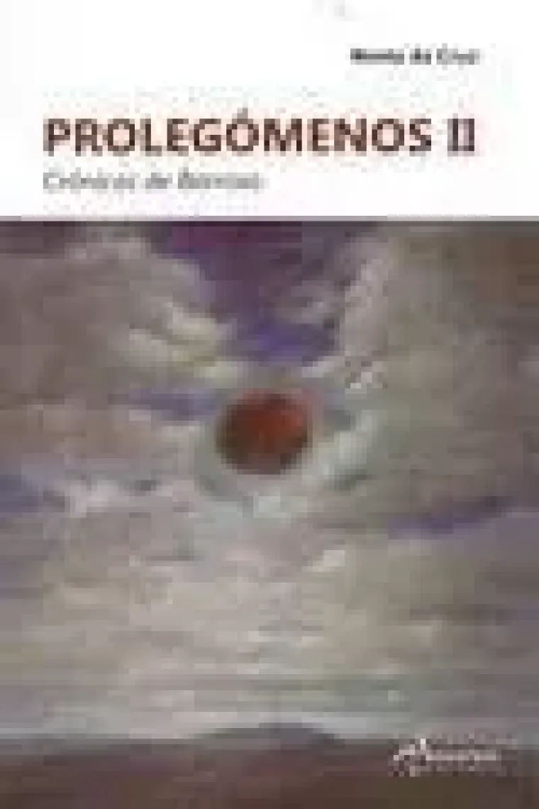 Prolegómenos - crónicas de Barroso