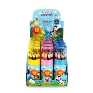EXPOSITOR 12 SET LAPICES CON AFILALAPIZ 13U.