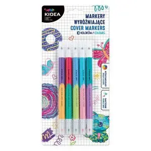SET 5 ROTULADORES DOBLE PUNTA COVER MARKERS