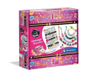 JUEGO CLEMENTONI PULSERAS CON MENSAJE