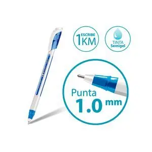 PACK 10 BOLIGRAFOS TK1 CLASSIC COLOR AZUL