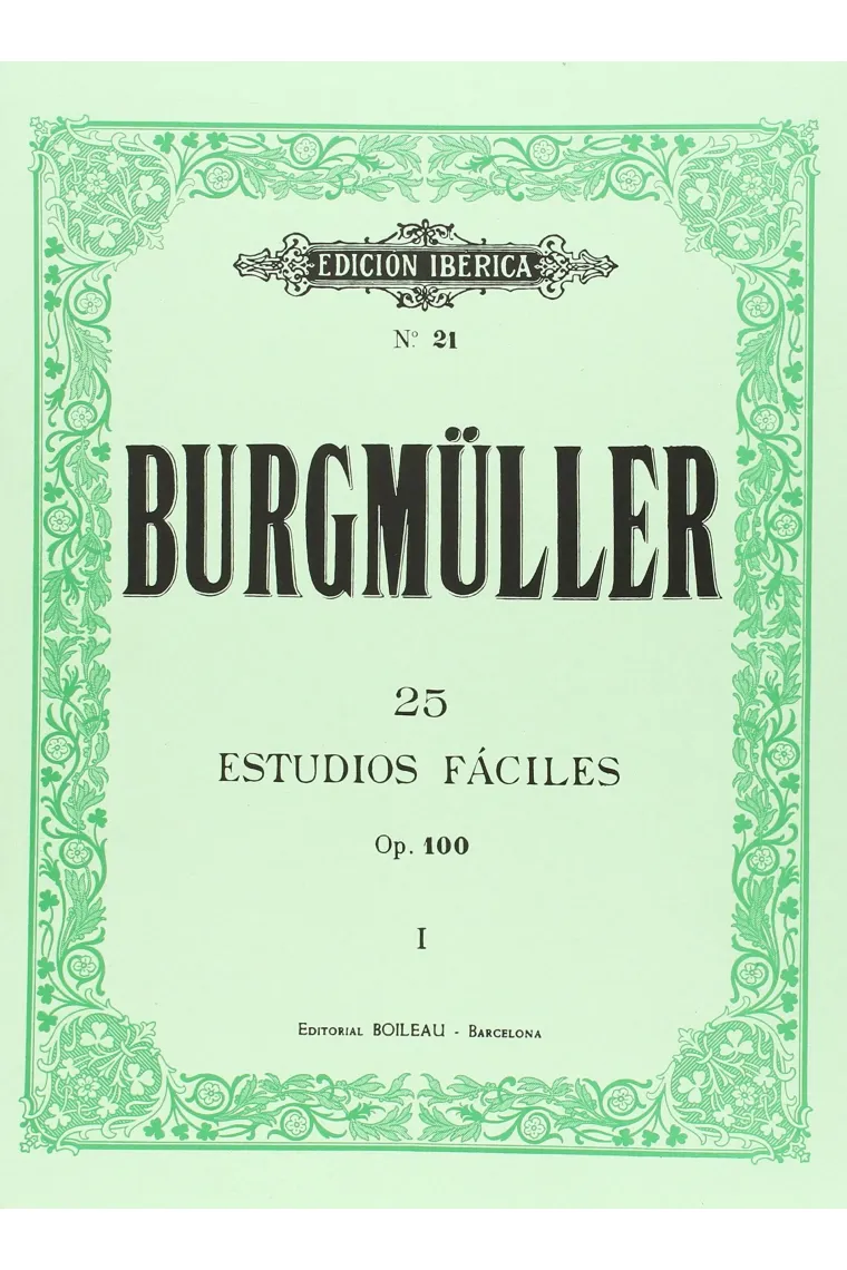 25 Estudios fáciles, op. 100. I