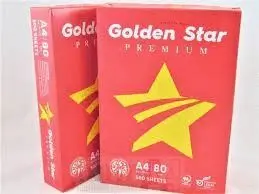 PAPEL A4 80GRS 500H GOLDEN STAR